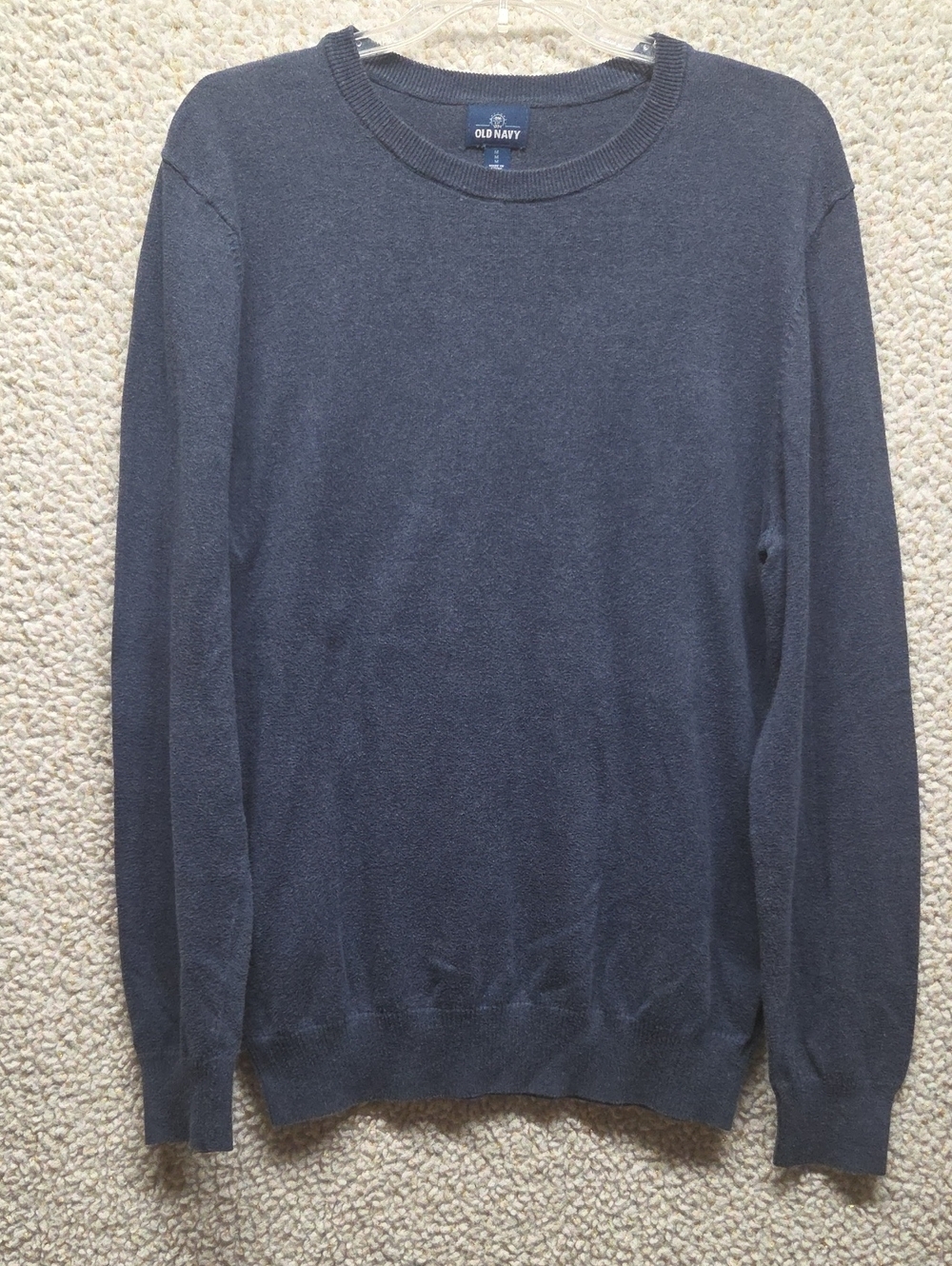 Old Navy Men's Dark Blue Crewneck Sweater